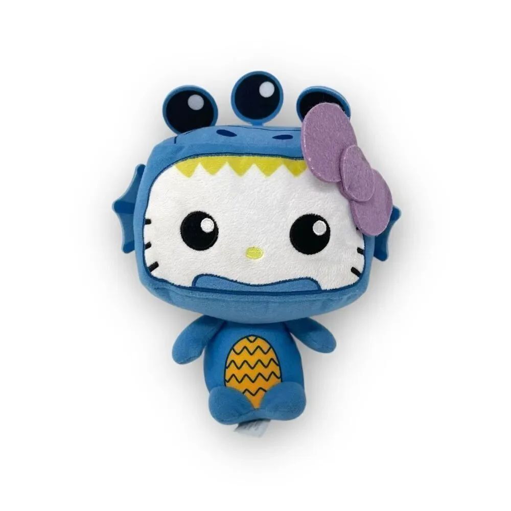 Funko Hello Kitty Kaiju Gamestop Blue Three Eye Sea Plush Sanrio Stuffed